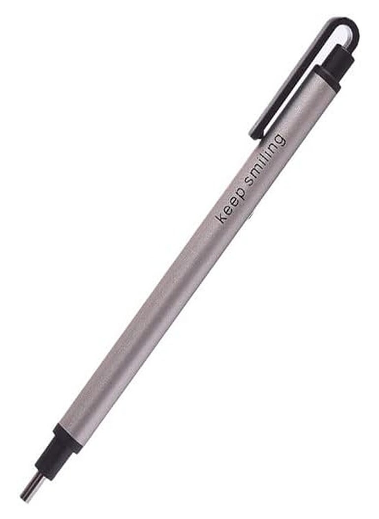 Keep Smiling Keep Smiling Mono Zero Round Eraser Stick 2.3ml - Silver  - Image 1