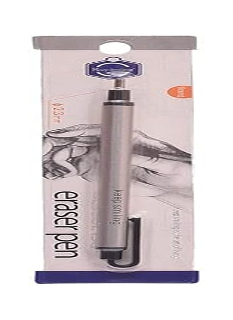 Keep Smiling Keep Smiling Mono Zero Round Eraser Stick 2.3ml - Silver  - Image 3