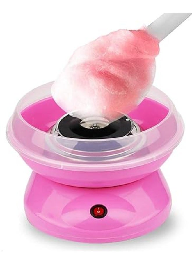 Generic - Automatic Mini Cotton Candy Maker Pink 26X13X26Cm - Image 1