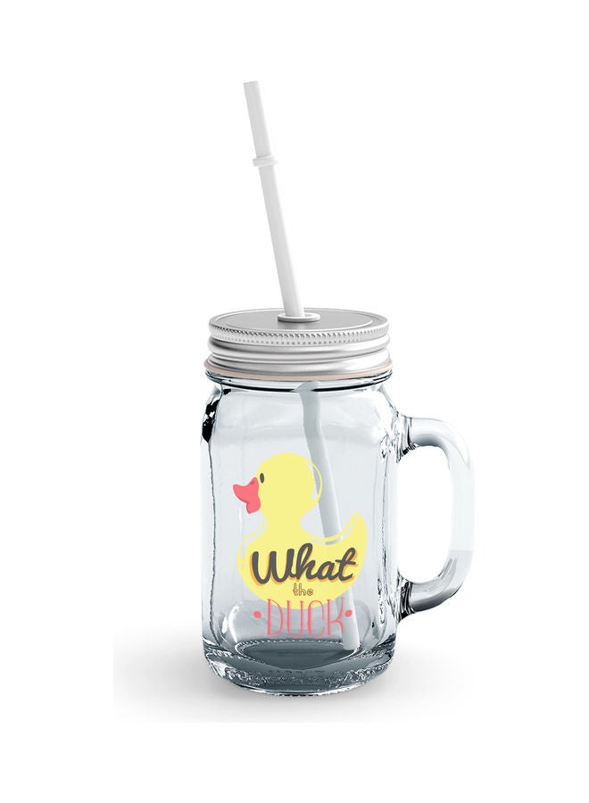 What The Duck Glass Jar Multicolour - Image 1