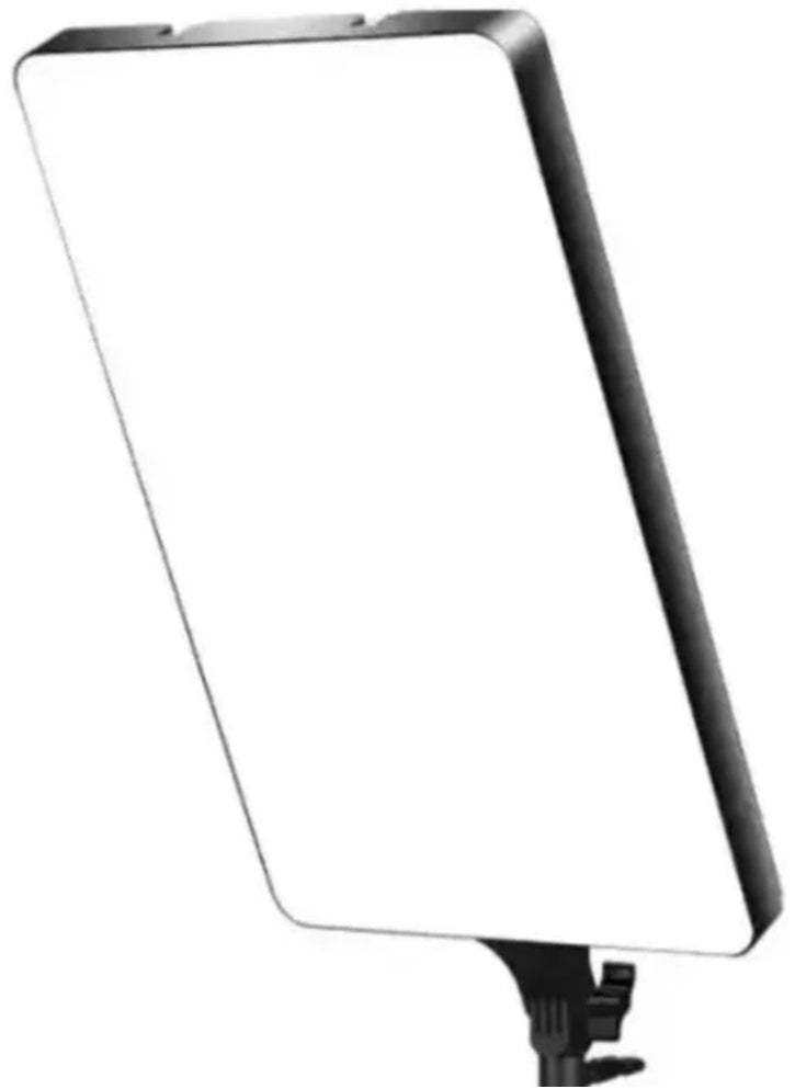 White Soft LED Rectangular Ring Light with Remote, 2M Adjustable Metal Stand – Ideal for Smartphone, Camera & Video Recording  - Image 2