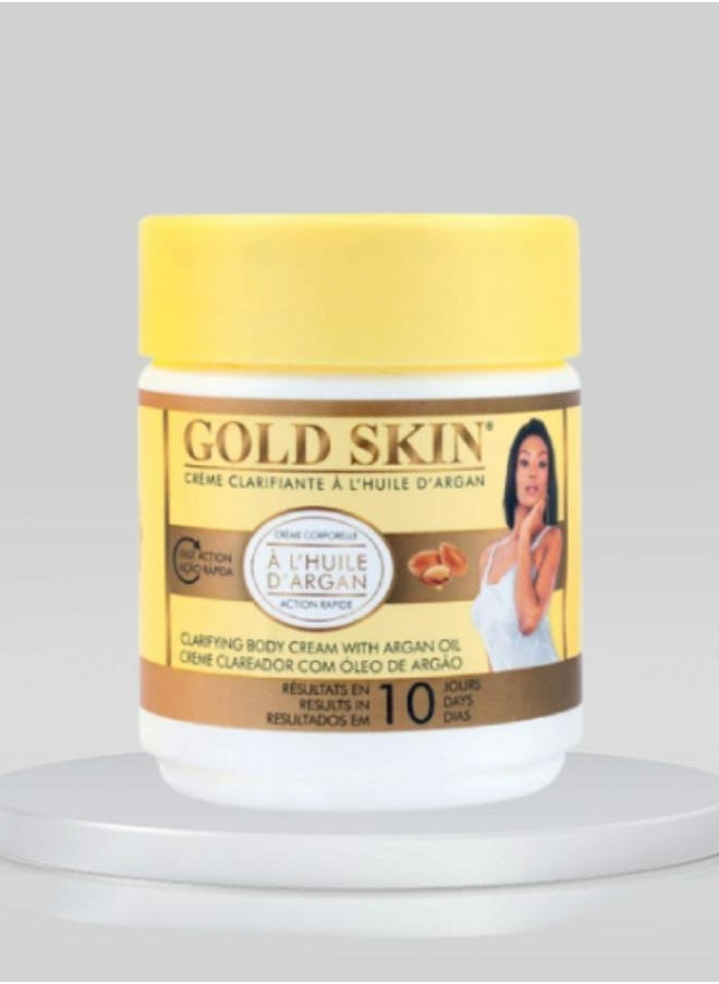 gold skin Clarifying Body Cream With Argan Oil 140 ML  - Image 1