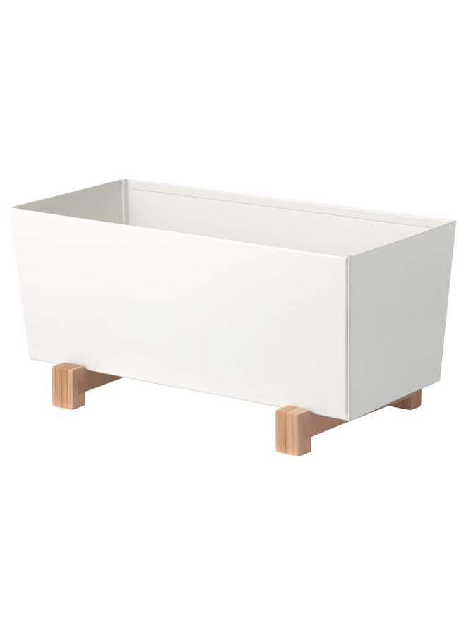 erorex Plant pot, white, 32x15 cm - Image 1