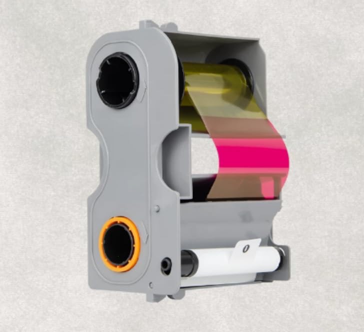 Color Printer Ribbon Compatible with DTC1250e DTC4250E DTC1000 C50,1000 Prints (045105 RED,1000) - Image 3