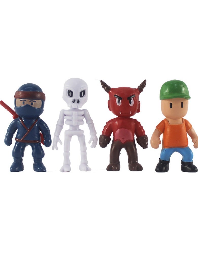 Generic - 16pc Stumble Guys Action Figure Kawaii Anime PVC Game Model Statue Set 6-7cm - Image 1