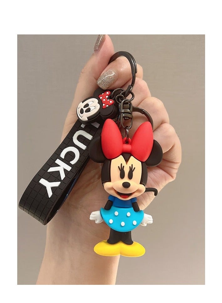 Cartoon Car Keychain Pendant Cute Bag Pendant Creative Small Gift Accessories - Image 3