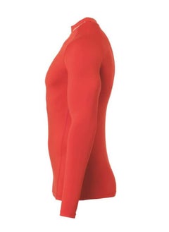 UHLSPORT uhlsport Men's Tight T-Shirt, Dry Tech Base For All Kind of Sports Training Round and Standing Collar Very Light Elastic Fabric Slim Fit Long Sleeves  - Image 3