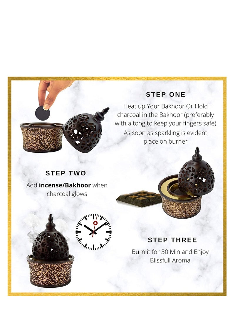 نبيل 40 جرام بخور نبيل للعطور بخور تتش مي برتقال عبوة من 12 قطعة - Image 4