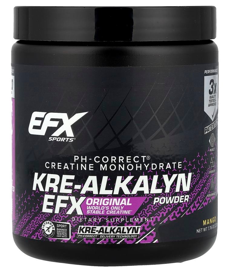 EFX SPORTS Kre-Alkalyn EFX Powder Mango 7.76 oz (220 g)