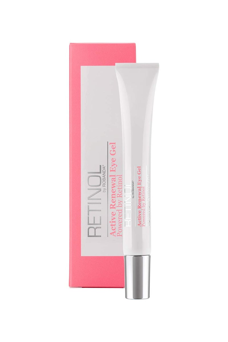 Retinol Active Renewal Eye Gel Under Eye Treatment For Dark Circles and Puffiness  For All Skin Types