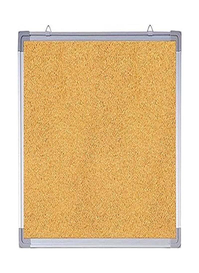 Smart - cork board 90 * 60 cm ideal for both adults and kids - wooden - Image 1