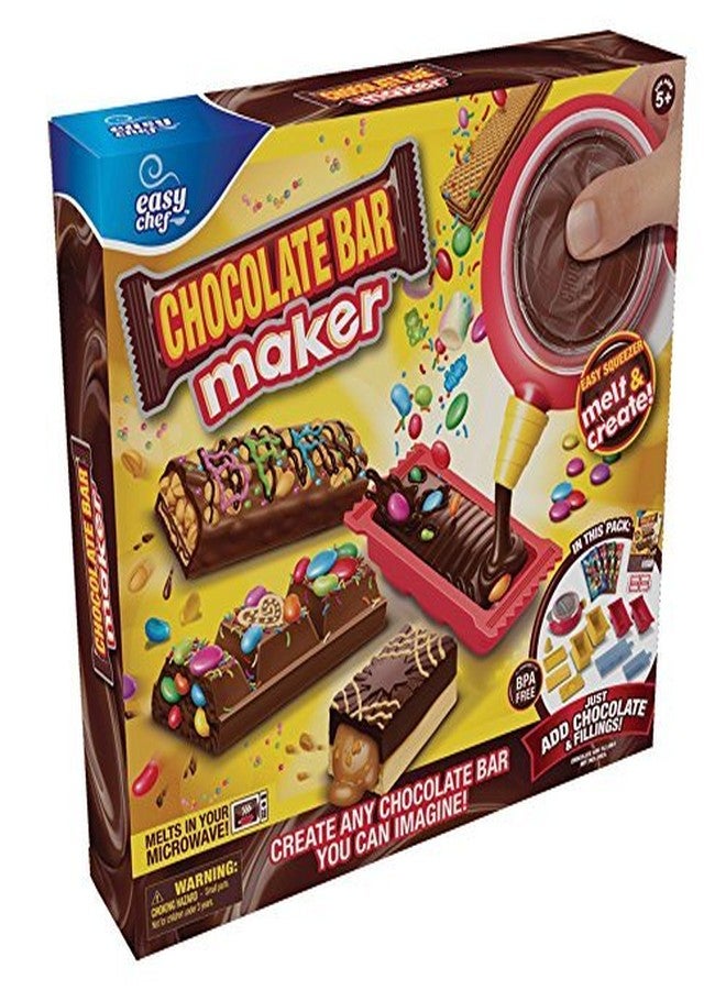 Flair Chocolate Bar Maker Kit for Kids - Create Custom Chocolate Bars at Home - Includes Silicone Molds & Decorations - Perfect DIY Fun Gift for Kids & Families