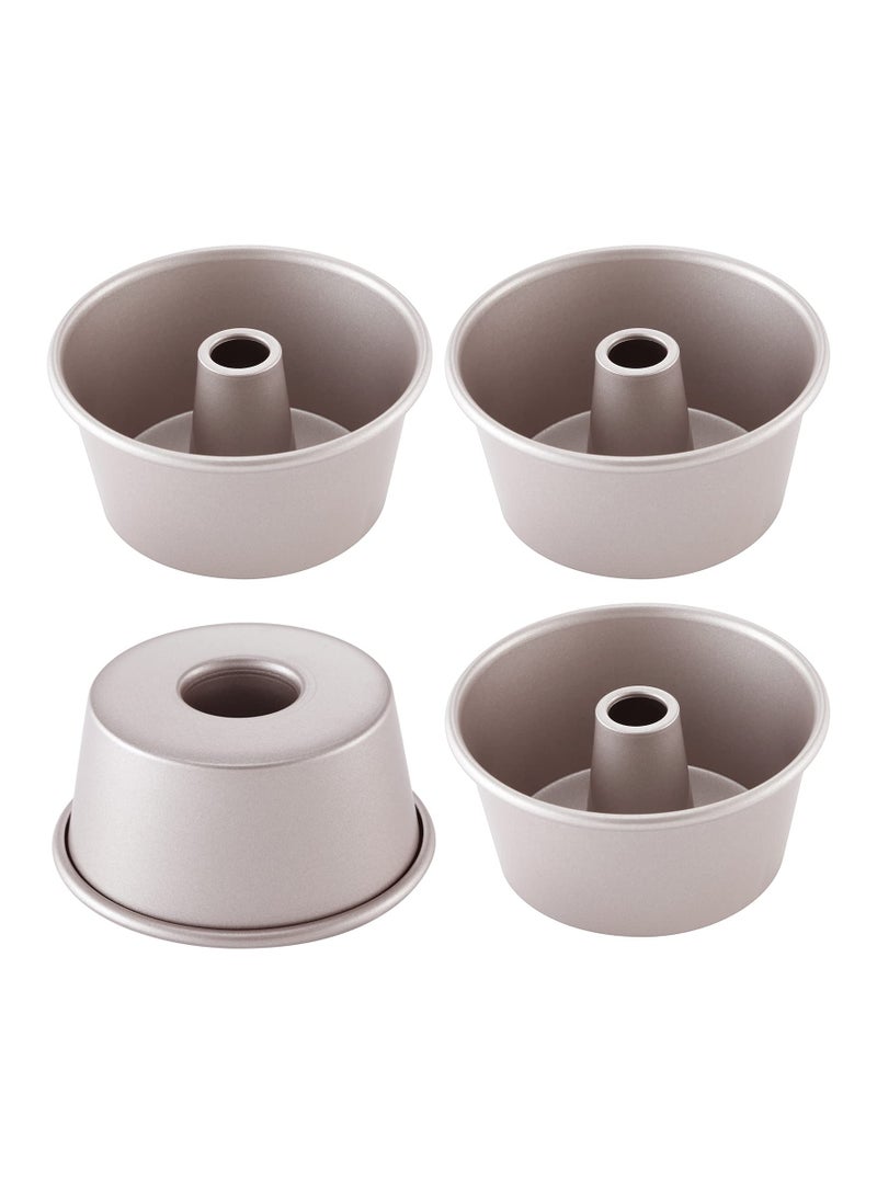 chefmade Mini Angel Food Pan Set 3.5 Inch 4Pcs - Image 1