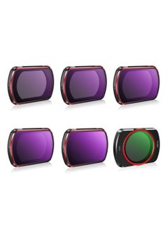 ND Filters Set for DJI Osmo Pocket 3 Creator Combo Accessories 6 Pack CPL,ND 8,ND 16,ND 32,ND 64,ND256 Magnetic Aluminum Version