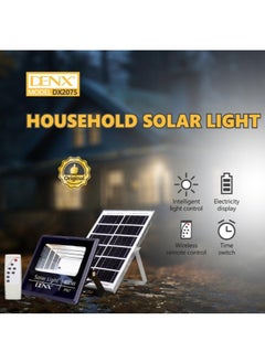 Denx 400W Solar Light with 4000mAh Battery and COB Light IP67 Waterproof and Dustproof with Smart Remote Control  - Image 2