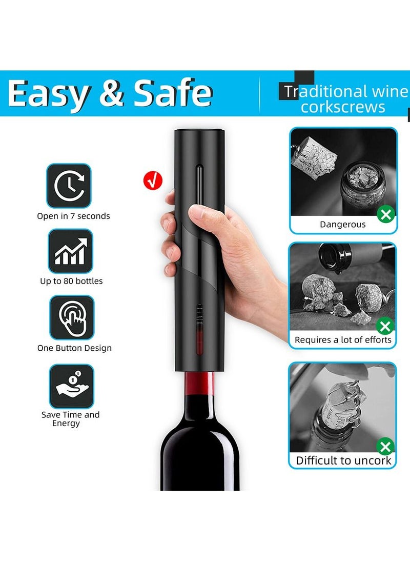 Generic Electric Bottle Opener For Red Wine, Foil Cutter Automatic Red Wine Openers, Kitchen Accessories Gadgets, Bottle Opener  - Image 5