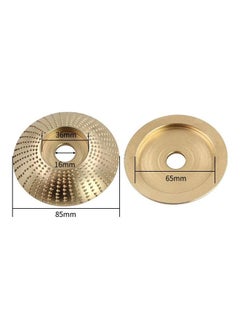 NIBEMINENT Angle Grinder Abrasive Wheel Gold  - Image 2