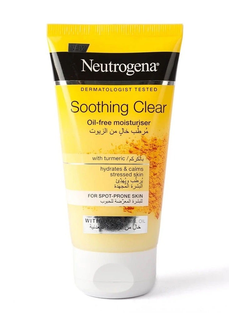 Neutrogena Soothing Clear Moisturiser With Turmeric 75ml - Image 1