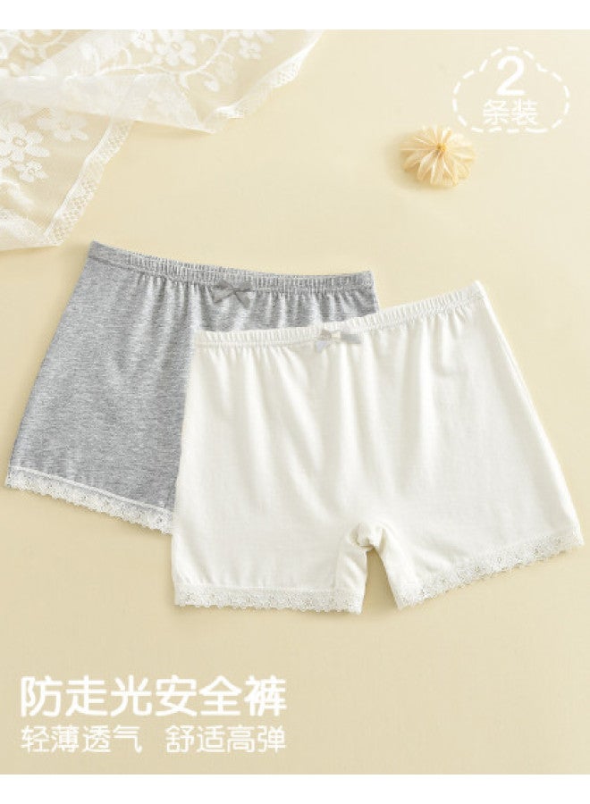 Bumblebee 2-pack Girls' Anti-exposure Underwear With Built-in Shorts - Image 1