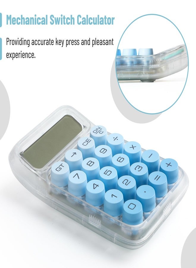 Mr. Pen- Cute Desktop Calculator, Mechanical Large LCD Display Simple Basic Desk Calculators for Business Office Supplie - Image 3