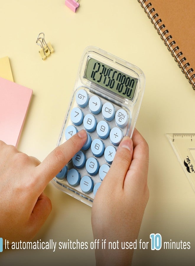 Mr. Pen- Cute Desktop Calculator, Mechanical Large LCD Display Simple Basic Desk Calculators for Business Office Supplie - Image 4