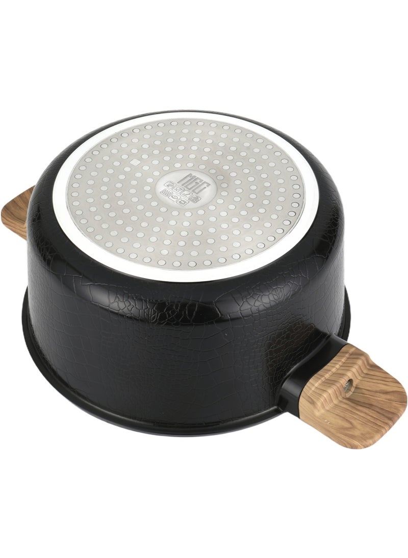 MGC Soup pot, pressure cooker, non-stick pot, household steaming, stewing, double-ear soup pot, suitable for induction cookers and gas stoves. 35*37*15cm - Image 4