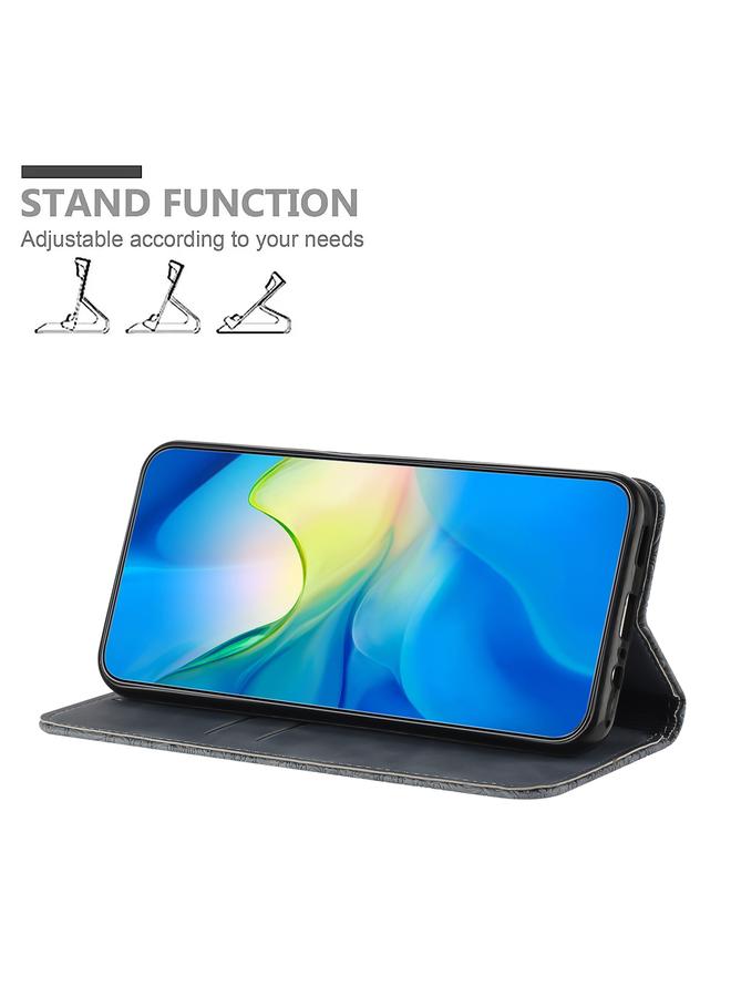 S-TOP Case For iPhone 15 Ethnic Embossed Adsorption Leather Phone Case - Image 3