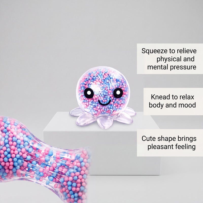 Octopus Squishy Toy Stress Relief - Image 2
