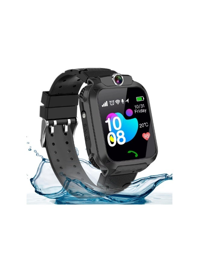 Kids Smart Watch Phone Music Smart Wrist Watch for 3-12 Year Old Boys Girls with Camera Sim Card Slot Touch Screen Game Watch Outdoor Activities Toys Childrens Day Gift - Image 2