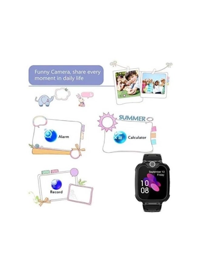 Kids Smart Watch Phone Music Smart Wrist Watch for 3-12 Year Old Boys Girls with Camera Sim Card Slot Touch Screen Game Watch Outdoor Activities Toys Childrens Day Gift - Image 3