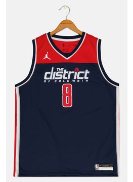 Nike Nike x NBA Kids Boy Hachimura Rui Dri Fit Basketball Jersey, Red  - Image 1