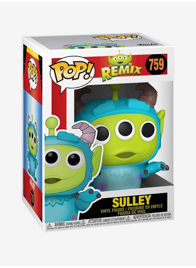 Funko Pop Disney Pixar Alien Remix Sulley Multicolor 3.75 Inches (48362)  - Image 2