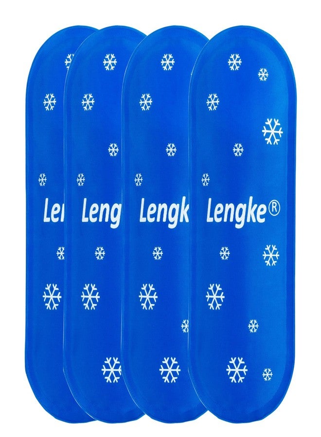 LengKe عبوات ثلج لينغ كي المعتمدة من إدارة أمن النقل الأمريكية، 4 قطع، عبوات ثلج مطورة قابلة لإعادة الاستخدام لحافظة تبريد الأنسولين للسفر - Image 1