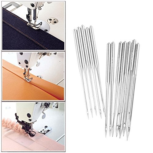 Hicello 10Pcs DB*1 Industrial Sewing Machine Needles for JUKI DDL-555 Singer Brother,Size:22/140 - Image 2