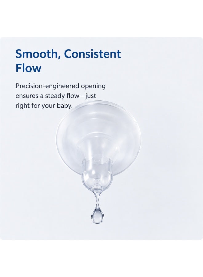 EXCLIFE Baby pacifier wide caliber universal newborn silicone pacifier - Image 5