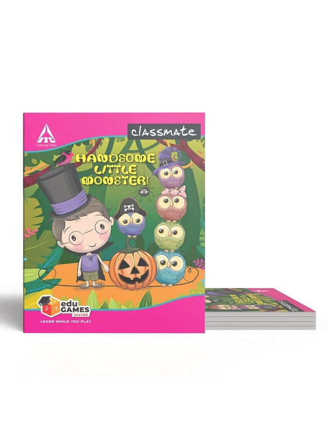 classmate Classmate Short Size Notebook - 172 Pages | Single Line | 19.0cm x 15.5cm | Pack of 5 Notebooks | Short Size Ruled Notebook for School Students - Image 2