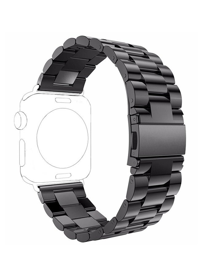 Beauenty Replacement Band For Apple Watch Series 1/2/3 42mm Black