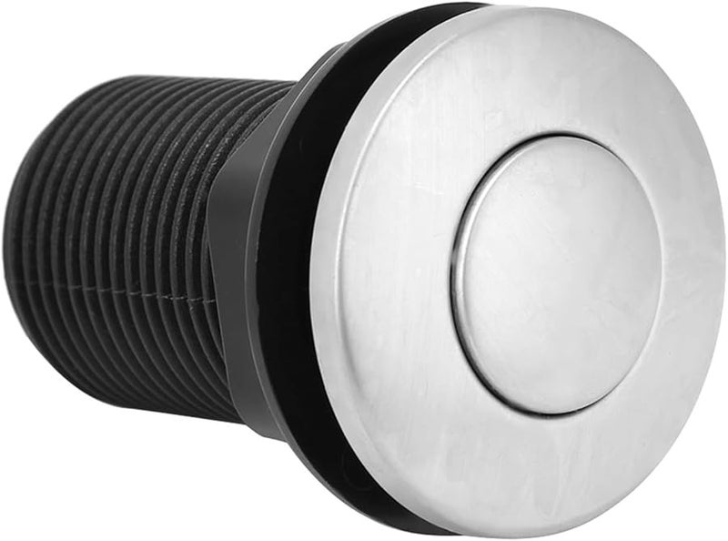 مفتاح هواء لتخلص من القمامة من الفولاذ المقاوم للصدأ 32 مم مع قفل تلقائي للمطبخ - Image 2