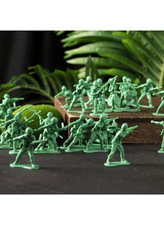 3 otters 80Pcs Army Men Action Figures, Plastic Army Men Toy Soldiers Men Soldier Playset For Kids Birthday  - Image 5