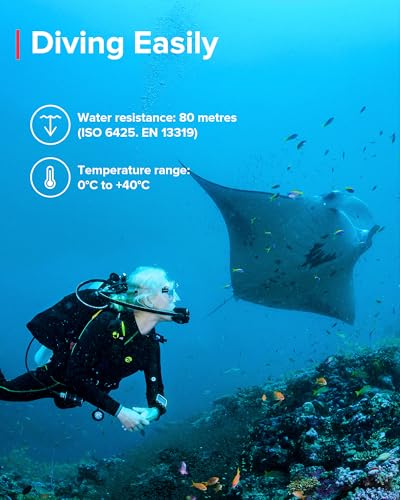 SUUNTO Eon Core Wrist Computer with USB, Compact Dive Computer with Brightness Screen, Easy to Read in Darkness Underwater, Long Battery Life, Black - Image 4