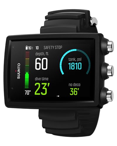 SUUNTO Eon Core Wrist Computer with USB, Compact Dive Computer with Brightness Screen, Easy to Read in Darkness Underwater, Long Battery Life, Black - Image 1