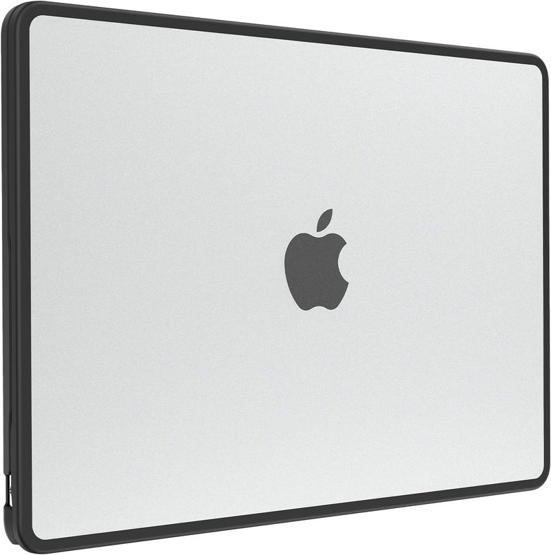 BlueSwan Anti-Cracking Case for MacBook Air 13.6 inch (M5 M4 M3 M2, 2026-2022) - Frosted Clear - Image 1