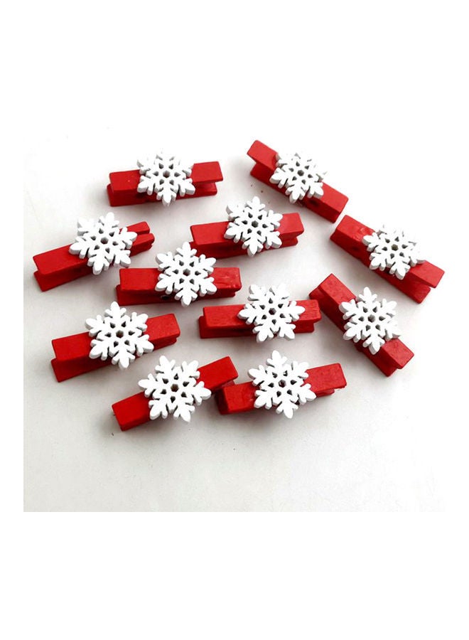 NIBEMINENT 25-Piece Wooden Note Clip Set - Image 5