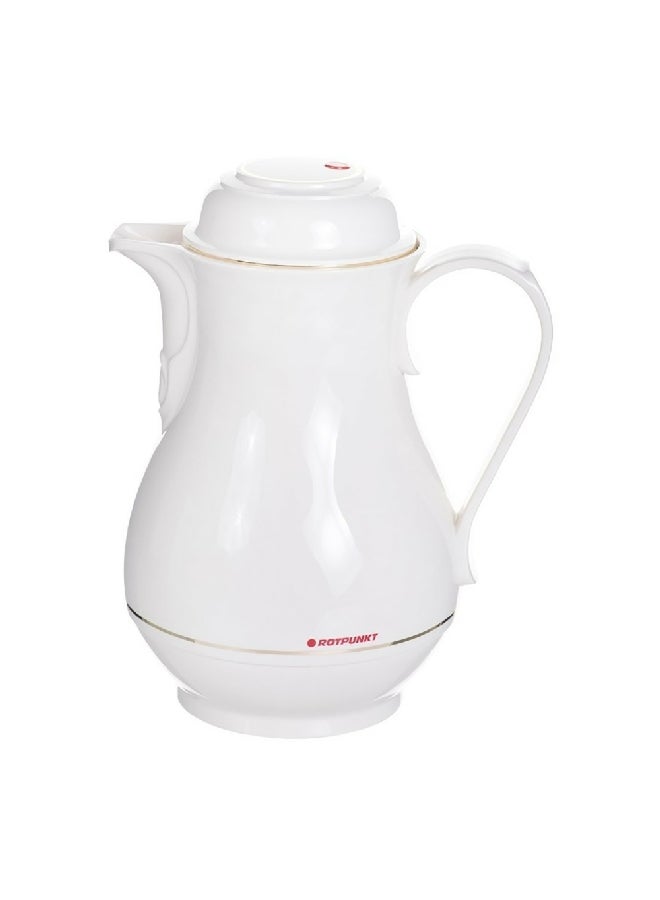 روتبانكت روتبونكت تيرموس معدني عالي الجودة من السيف باللون الأبيض بسعة 1 لتر 003-0063 - Image 1