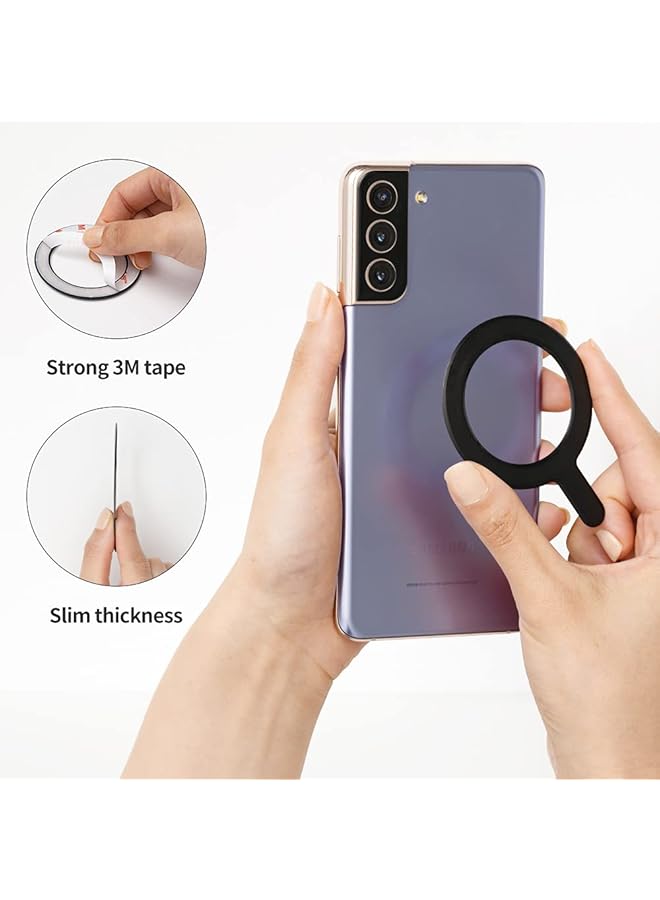 Sinjimoru Universal Magnet Sticker For All Smartphones & Iphone Series (White) - Image 4