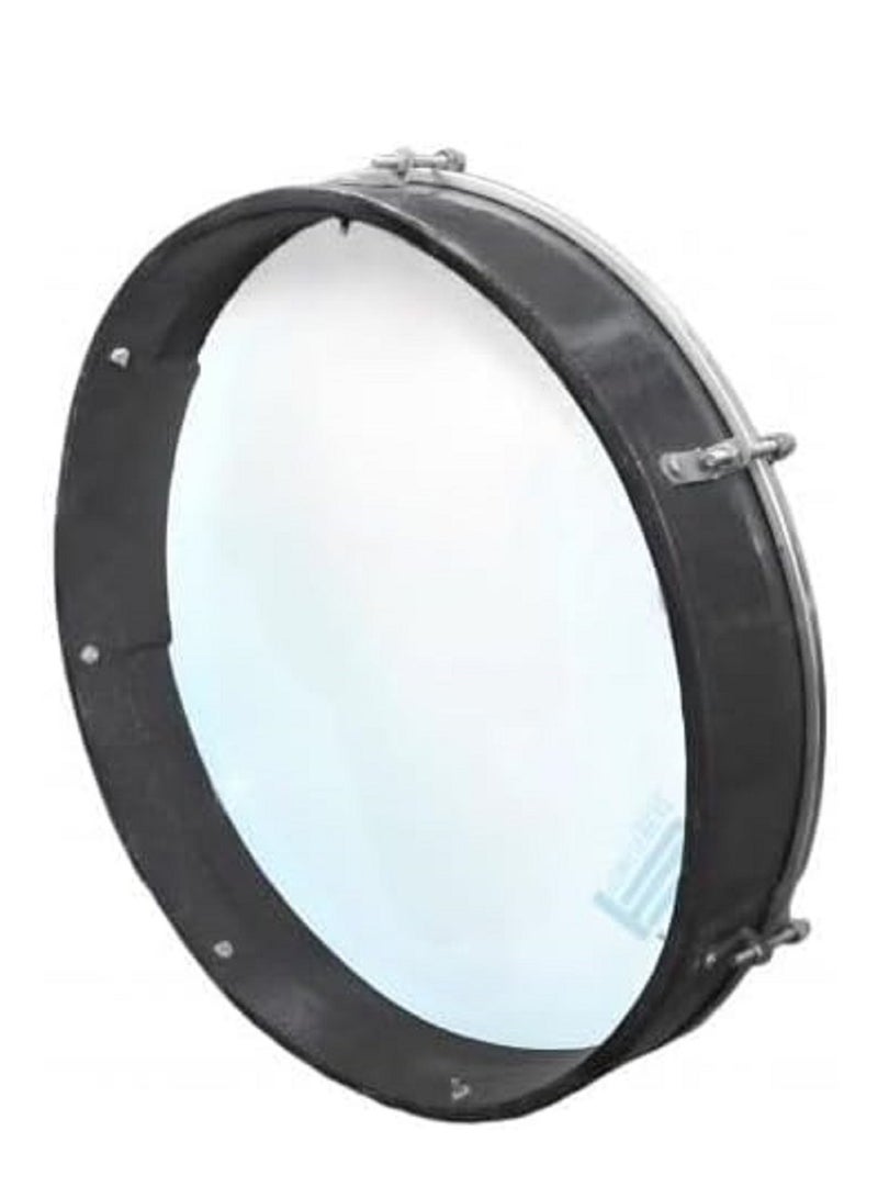 Powerbeat Wooden Frame Drum Tambourine Tabla Hand Percussion with 40 cm Plastic Head - Image 2