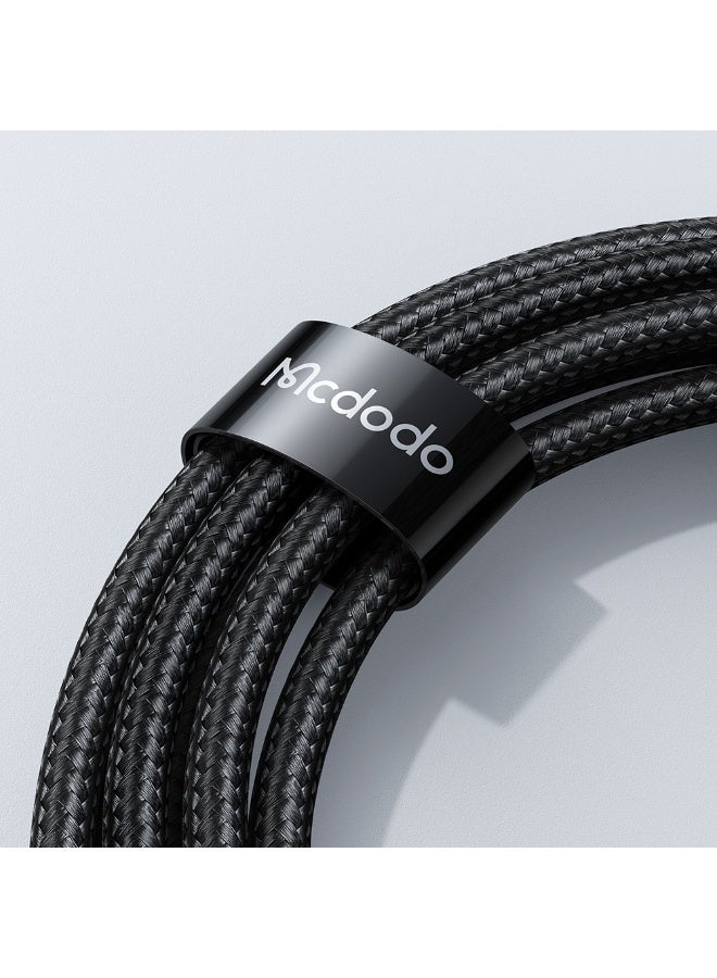 مكدودو كابل آيفون USB-C إلى لايتنينج مع شاشة رقمية 36 واط بطول 1.2 متر من ماكدودو – كابل PD للشحن السريع ونقل البيانات متوافق مع iPhone وiPad وAirPods – أسود - Image 3