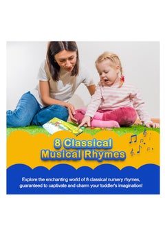 Kiddale Pack of 2 Musical Rhymes Book| 8 Classical and 16 Bird Nursery Rhymes|28 Sounds each |Interactive Touch n Play Sound Book|Best Gift with Musical Learning for 1-3 Years|Sing Along Books  - Image 5