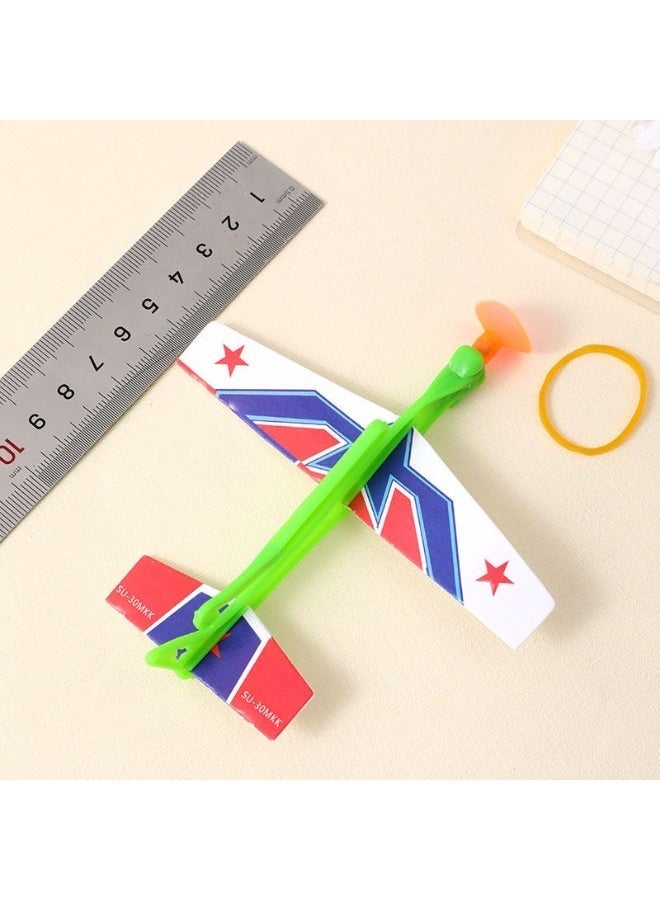 كيبي Catapult small plane 4-piece building block toy airplane model for parent-child interaction, small gift for kindergarten children (random color) - Image 2