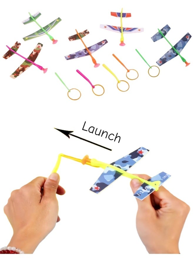 كيبي Catapult small plane 4-piece building block toy airplane model for parent-child interaction, small gift for kindergarten children (random color) - Image 1